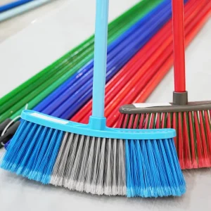 Household Items Broom and Dustpan Set Indoor Sweeping Floor Broom and Cleaning Items Broom Handle