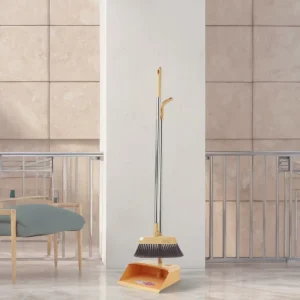 Household Items Space saving Household Foldable Plastic Broom Dustpan Set