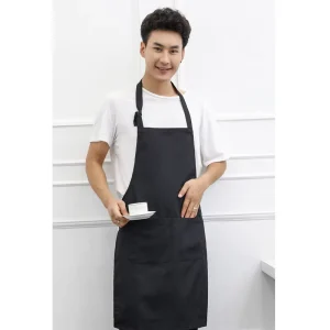 Household Kitchen Apron for Cleaning Reusable Eco friendly Durable Multi Function with Pockets
