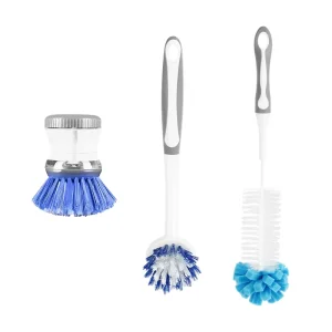 Household Kitchen Cleaning Brush Kitchen Sponges and Scrubbers Multi-Purpose Soap Dispensing Brush for Kitchen