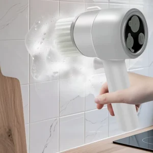 Household Kitchen Cleaning Tool Smart Electric Bathroom Bathtub Cleaner Spin Electric Dishwashing Brush