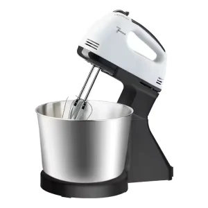 Household Kitchen Electric Food Mixer 7-Speed Egg Beater Whisk Cake Mixer Table Dough Mixer Bowl-Lift Stainless Steel