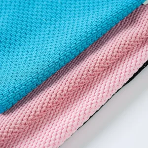 Household Kitchen Glass Dish Microfiber Cleaning Cloth Towel Microfiber Waffle Towel