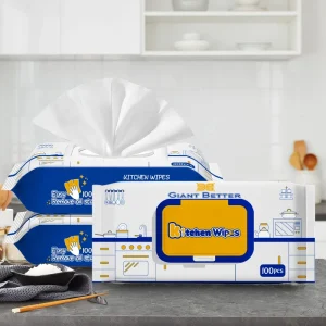 Household Kitchen Oil and Dirt Cleaning Wet Wipes