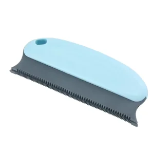 Household Lint & Pet Hair Remover Brush Compact Portable Tool for Clothes Blankets Sofas No Battery Needed