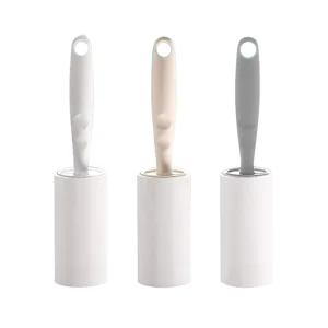 Household Manual Adhesive 10cm 30 60 90 100 Sheets Sticky Tear Paper Cleaning Clothes Dust Pet Hair Remover Brushes Lint Roller
