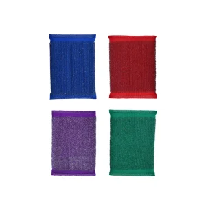 Household Metal Sponge Scrubber Pot Scourer Steel Sponge Pad Stainless Steel Cleaning Sponge with Good Performance
