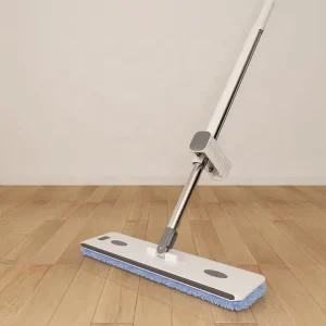 Household Microfibre Squeeze Flat Mop Set System Hand-Free Telescopic Handle High Dehydration Rate Eco-friendly Durable