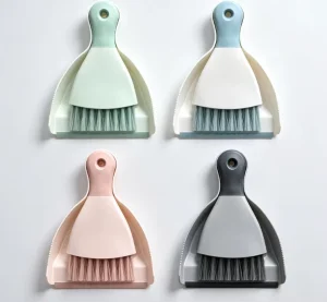 Household Mini Sweeping Broom Dustpan Set Serrated Edge Window Gap Cleaning Brush Small Shovel for Home Office Desk Keyboard