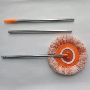 Household Multi functional Eco Friendly Recyclable Fast Absorbent Round Mop Replacement Cloth