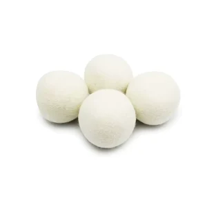 Household Natural Fabric Softener Reusable Reduce Clothing Wrinkles Save Drying Time Large Wool Dryer Ball Laundry Balls&Discs