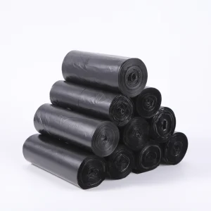Household One Time Durable Plastic Trash Bags Solid Color Carry Point Break House Waste Garbage Bag Kitchen Cleaning Supplies