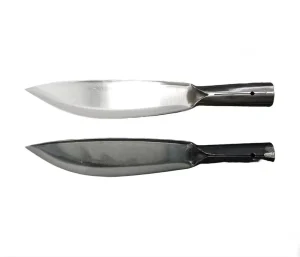 Household Pig Slaughter Knife Manganese Steel Splitting and Bone Removal Knife Iron Handle OEM
