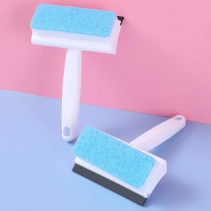 Household Plastic Manual Glass Cleaning Tool Dust Removing Double Sided Magic Gadget for Washing Window Screens