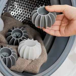 Household Plastic Protection Washing & Cleaning Ball Anti Tangle Reusable Laundry Ball Dryer Drying Ball