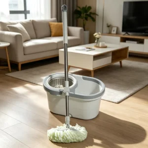 Household Products Floor Cleaner Mops Cleaning Floor 360 Degree Rotary Mop Bucket Set Kitchen Accessories