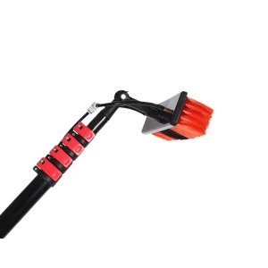 Household Professional Window Cleaning Brush Extendable 3.6m 10.8m Water Flow Brush for High Rise Cleaning