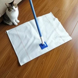 Household Recycle Cotton Floor Mop Cleaning Cloth 50*70cm