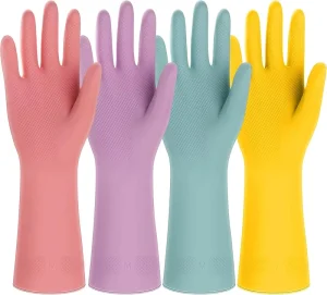 Household Rubber Gloves for Washing Up and Dish Cleaning