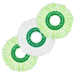 Household Simple Replacement Clean Washable Cloth Pad Mop Head Dry Wet Dual purpose Floor Cleaning Mop Cloth