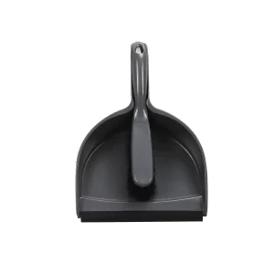 Household Soft Broom & Dustpan Set for Pet Dog Hair Removal Portable Easy Cleaning with Fiber Brush and Plastic Handle
