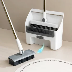 Household Three in one Powerful Brush Head Brooms Dustpans Broom and Dustpan Set