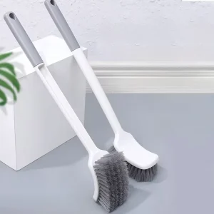 Household Toilet Brush Manual Eco Friendly Bathroom Cleaning Tool for Hard To Reach Areas Made in China