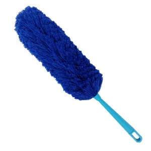 Household Ultra fine Fiber Dusting Brush Does Not Shed Fibers Bent Stretched and Repeatedly Washed with Water