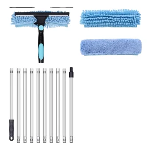 Household Windows Cleaner Washing Tools Multi Function Squeegee Brush