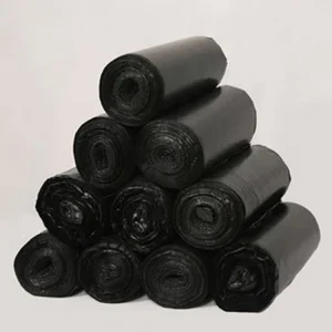 Householding Usage Black LDPE Plastic Garbage Bag