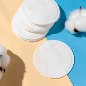 Hypoallergenic Lint Free Eco friendly 100% Pure Cotton Round Face Pads for Sensitive Skin Makeup Remover