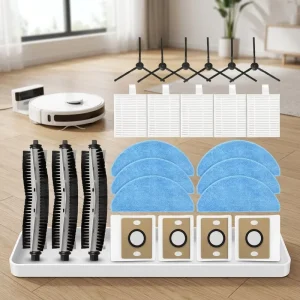ILIFE A30 Robotic Vacuum Cleaner Accessories Electric Roller Brush Edge Brush Filter Screen Cleaning Vacuum Cleaner Mop
