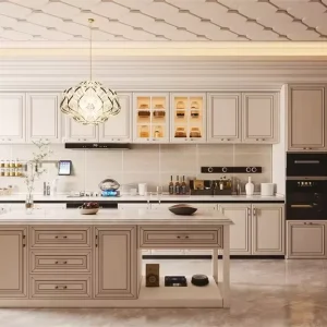 Ihome China Nice Price Large Kitchen Cabinet Islands Set With Sink