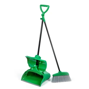 Indoor Floor Plastic Broom with Handle Home Cleaning Detachable Handle Brooms Dustpans