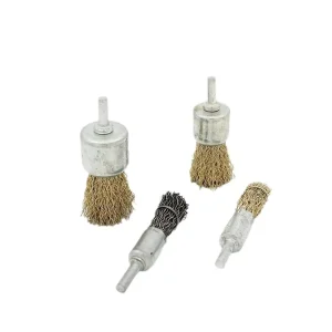 Industrial 6*12 6*13 Stainless Steel Wire Brush Copper Plated Manual Mechanical Decontamination Brush Steel Wire for Manual
