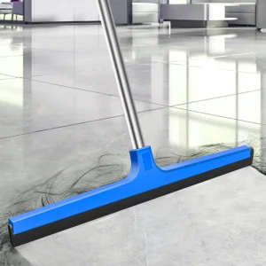 Industrial EVA Floor Squeegee Plastic Handle Durable Eco Friendly Water Scraper for Patio Factory