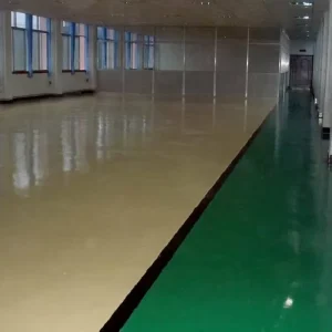 Industrial Floor Coating Smooth Flat Surface Easy Daily Cleaning Maintenance Good Wear Resistance Parking Lot Underground Garage