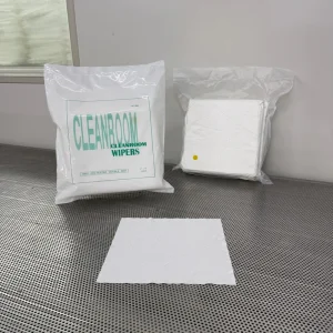 Industrial Grade Polyester Cleanroom Wipes for Precision Cleaning Applications in Semiconductor and Medical Facilities
