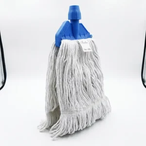 Industrial Grade Shun De 16oz Looped End Cotton Wet Mop for Effective School Office Floor Cleaning