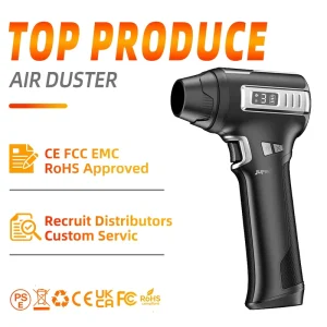 Industrial Household Dual Use Electric Plastic Air Duster 22.2V 2500mAh Battery 100 Minutes Long Endurance Blower