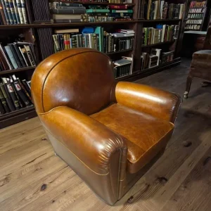 Industrial Retro Aviator Chair with Leather for Living Room Bedroom Dining School Hotel Use Cooling Feature Home Furniture