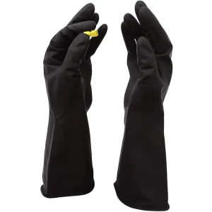 Industrial Rubber Gloves Waterproof Chemical Resistant Latex Household Dishwashing Long Sleeve Rubber Cleaning Gloves