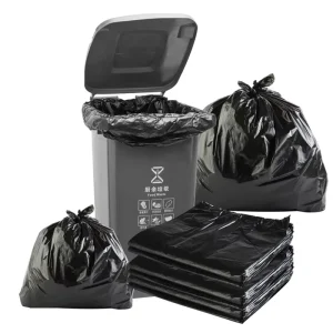 Industrial Strength Plastic Drum Liners Professional Outdoor Heavy Duty Trash Bags for Contractors and More