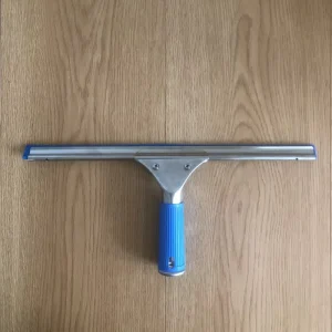 Industrial Window Squeegee Cleaning Tool Glass Squeegee Cleaner Window Cleaning Wiper with Blue and Soft Rubber
