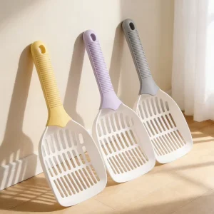 Integrated Design Plastic Rectangle Cat Litter Scoop Tool 1kg 30 Model Cw-05
