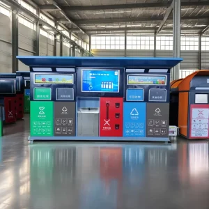Intelligent Compaction Waste Bin Smart Trash Can for Street Community and Schools Product Category Waste Bins