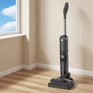 Intelligent Factory M7 Self Cleaning Hotel Use Rechargeable Floor Scrubber Upright Cordless Wet Dry Vacuum Cleaner