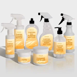 JF-WG Series Household Multi-Purpose Cleaner Packaging Plastic Bottle with Flip-Top Cap PE Material