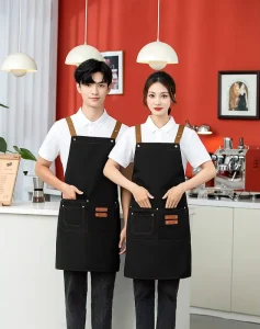 JJ No.2405 Custom Logo Cafe Customized Apron for Restaurant