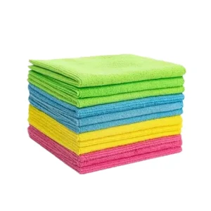 JUXINDA Colorful Microfiber Kitchen Cloth Super Absorbent Quick Dry Lint Free Multi Purpose Cleaning Towel OEM Export